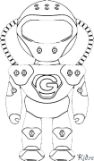 robot Coloring Pages To Print